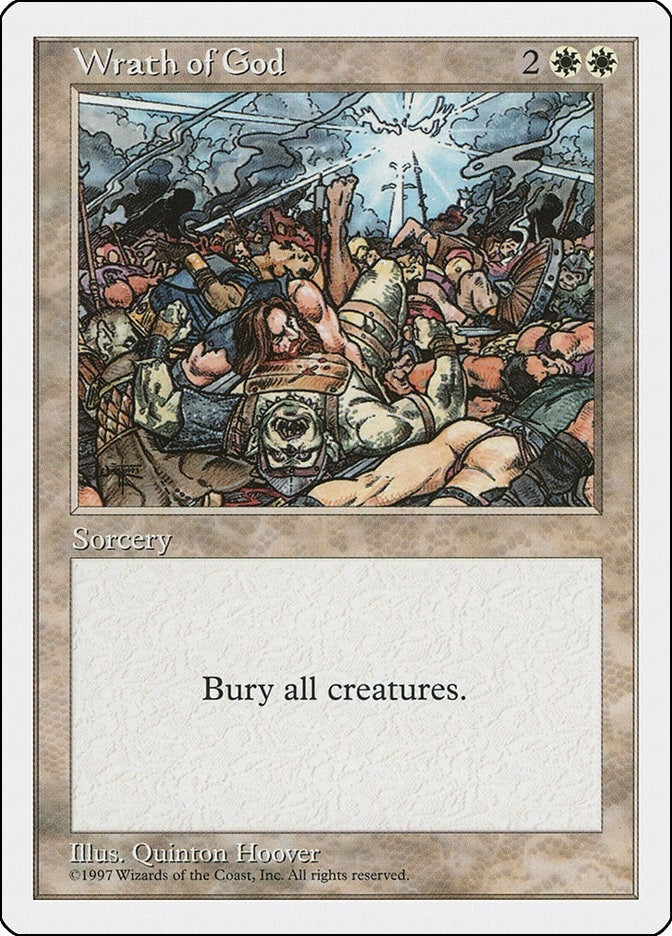 Image for Wrath of God [Fifth Edition] - Magic: The Gathering