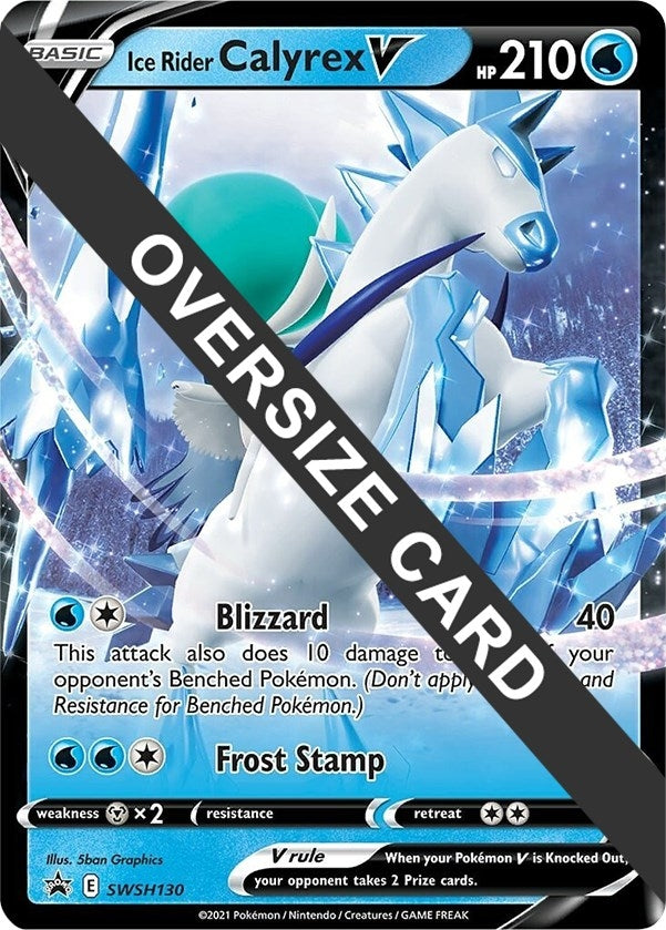 Image for Ice Rider Calyrex V - SWSH130 (SWSH130) [Jumbo Cards] - Pokemon