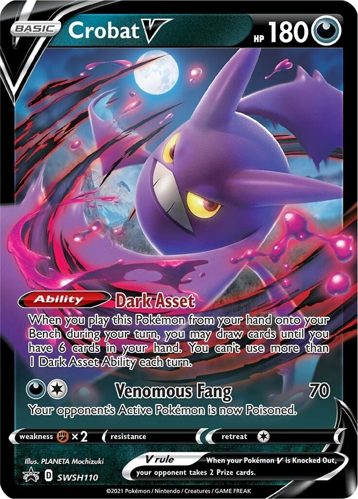 Image for Crobat V - SWSH110 (SWSH110) [SWSH: Sword & Shield Promo Cards] - Pokemon