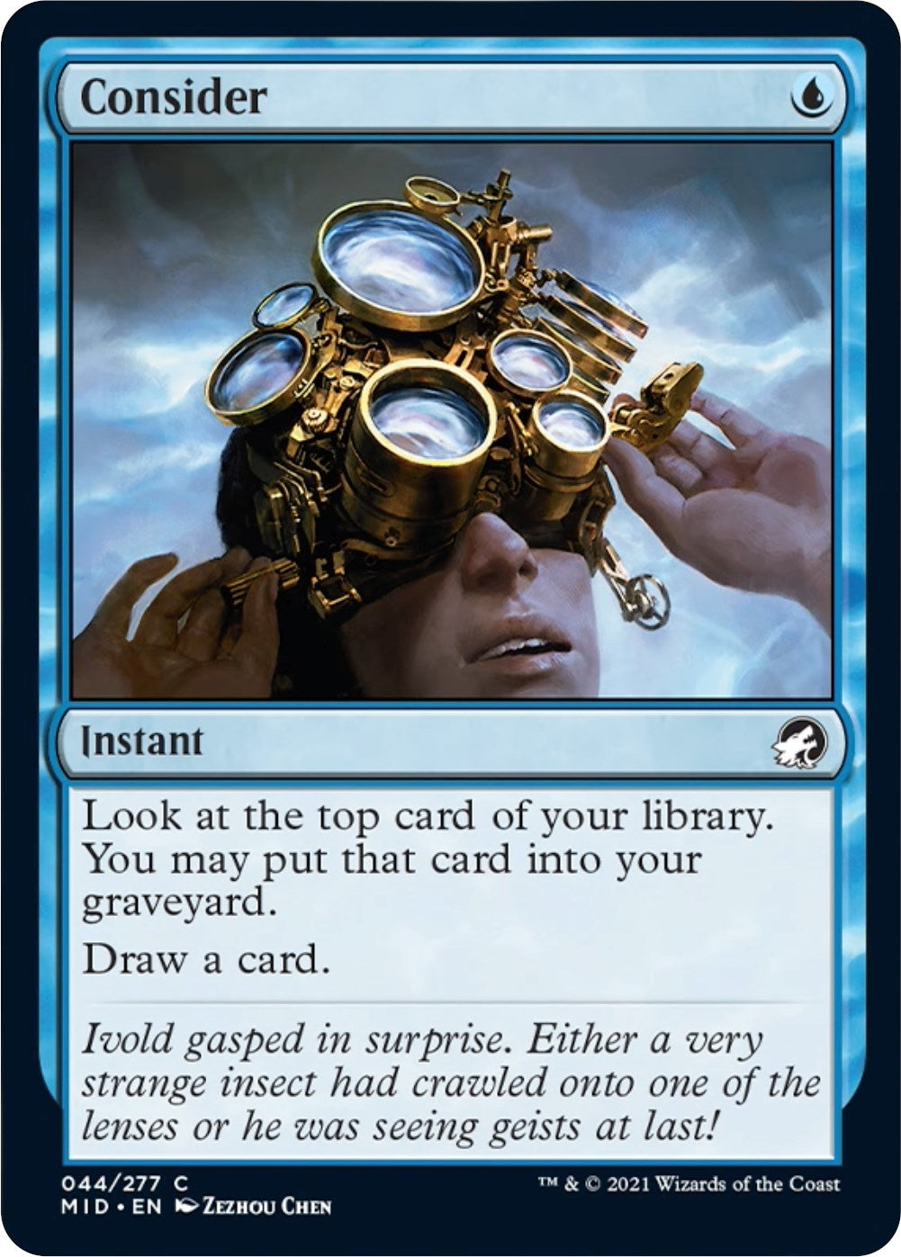 Image for Consider (44) [Innistrad: Midnight Hunt] - Magic: The Gathering