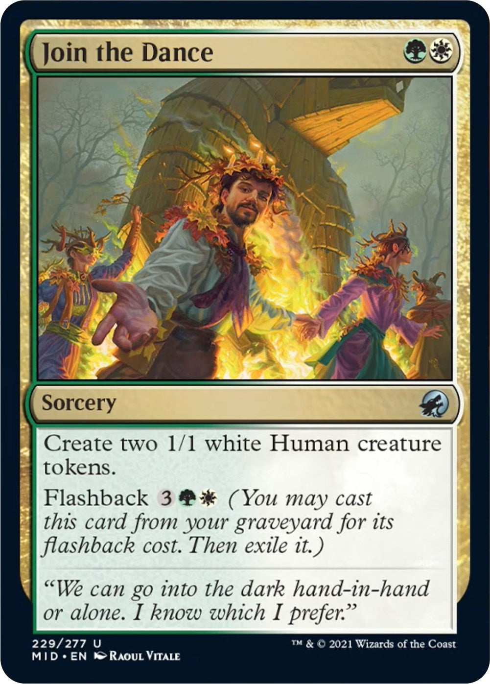 Image for Join the Dance (229) [Innistrad: Midnight Hunt] - Magic: The Gathering