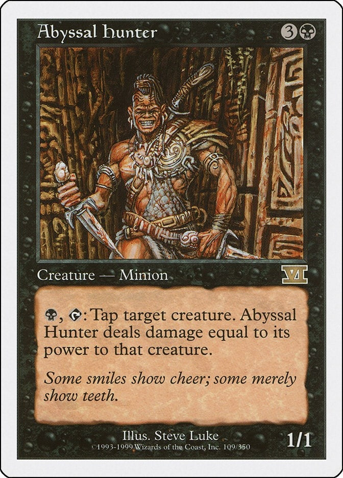 Image for Abyssal Hunter (109) [Classic Sixth Edition] - Magic: The Gathering