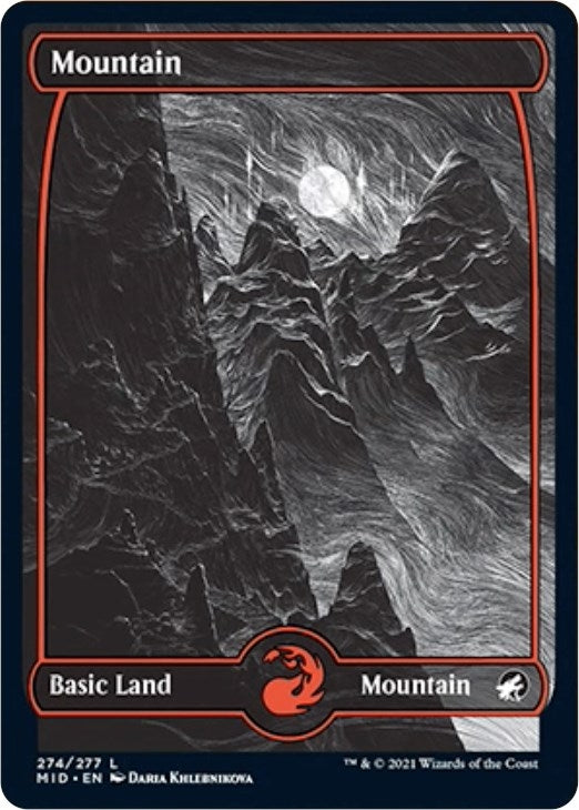 Image for Mountain (274) (274) [Innistrad: Midnight Hunt] - Magic: The Gathering