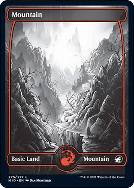 Image for Mountain (275) (275) [Innistrad: Midnight Hunt] - Magic: The Gathering