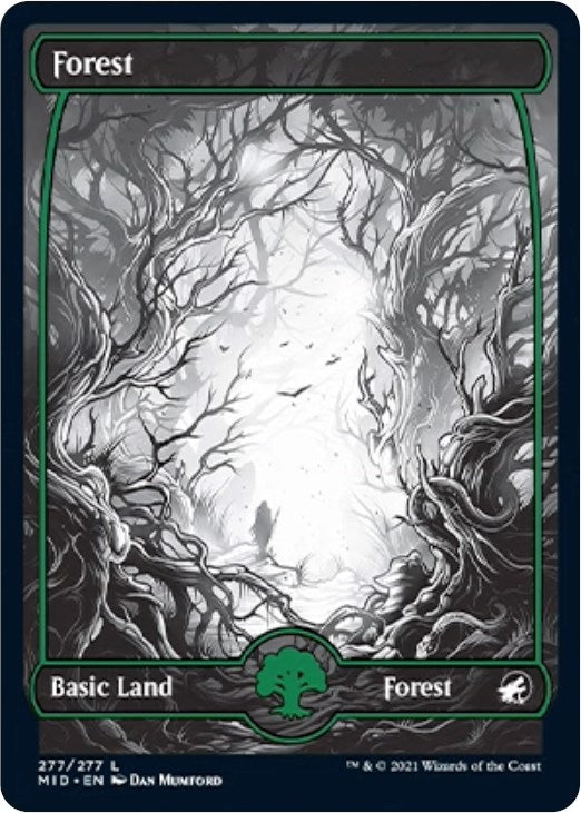 Image for Forest (277) (277) [Innistrad: Midnight Hunt] - Magic: The Gathering
