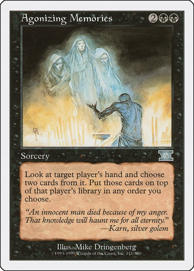 Image for Agonizing Memories (111) [Classic Sixth Edition] - Magic: The Gathering