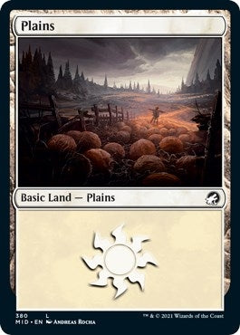 Image for Plains (380) (380) [Innistrad: Midnight Hunt] - Magic: The Gathering