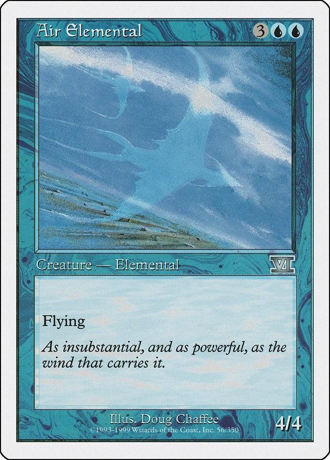 Image for Air Elemental (56) [Classic Sixth Edition] - Magic: The Gathering
