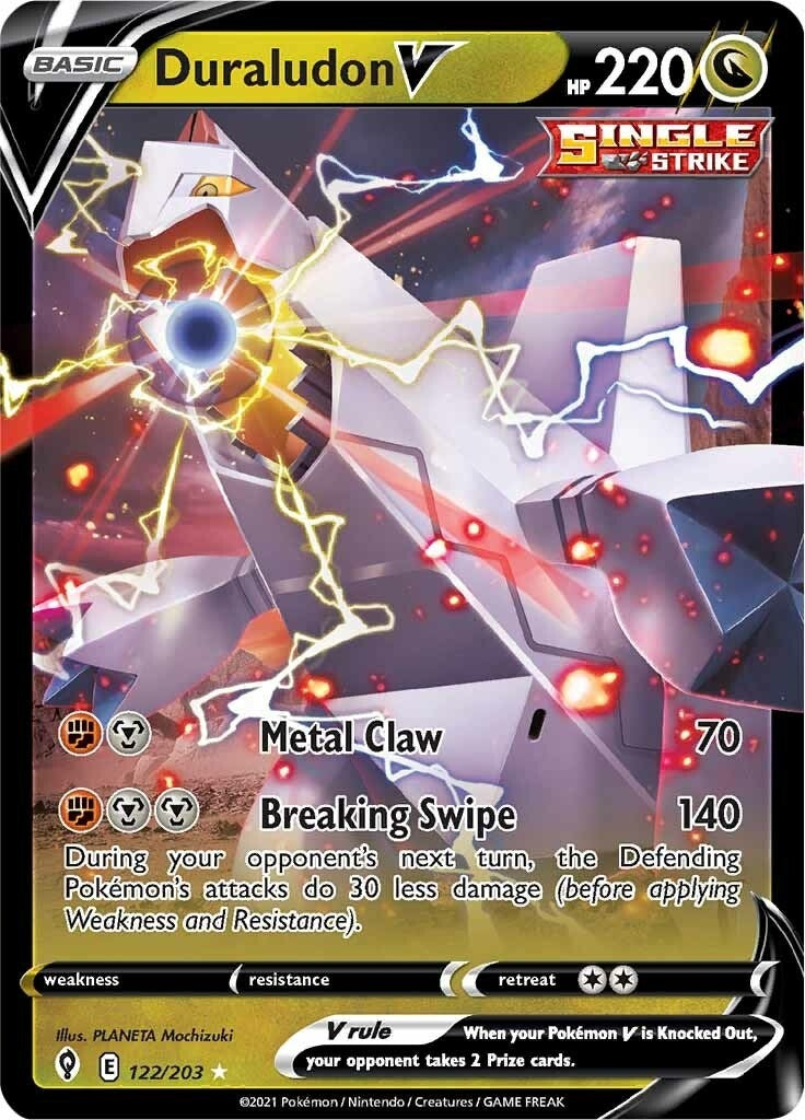 Image for Duraludon V (122/203) [SWSH07: Evolving Skies] - Pokemon