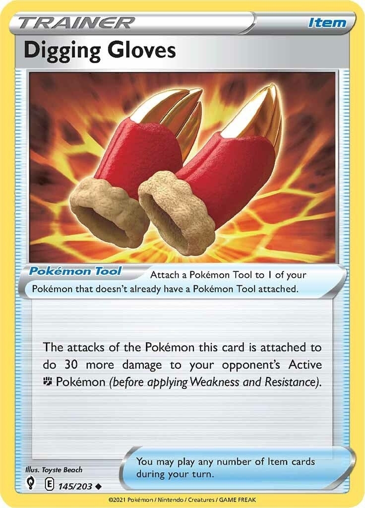 Image for Digging Gloves (145/203) [SWSH07: Evolving Skies] - Pokemon