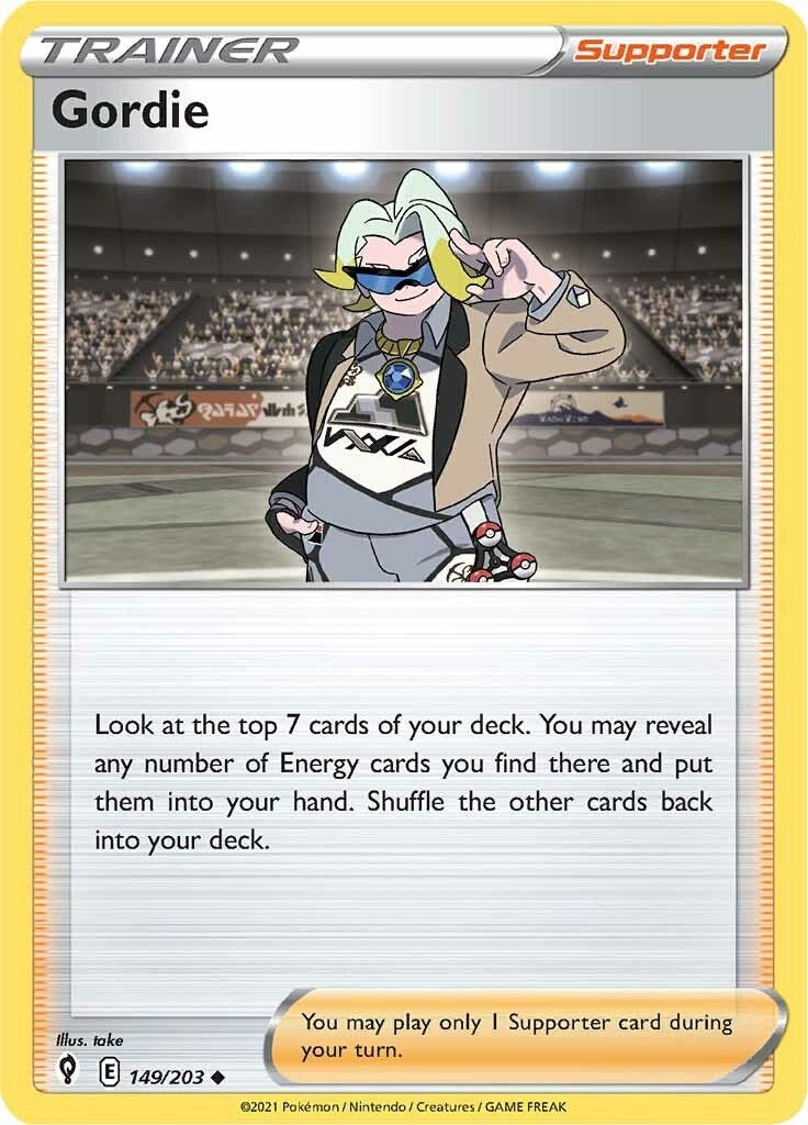 Image for Gordie (149/203) [SWSH07: Evolving Skies] - Pokemon