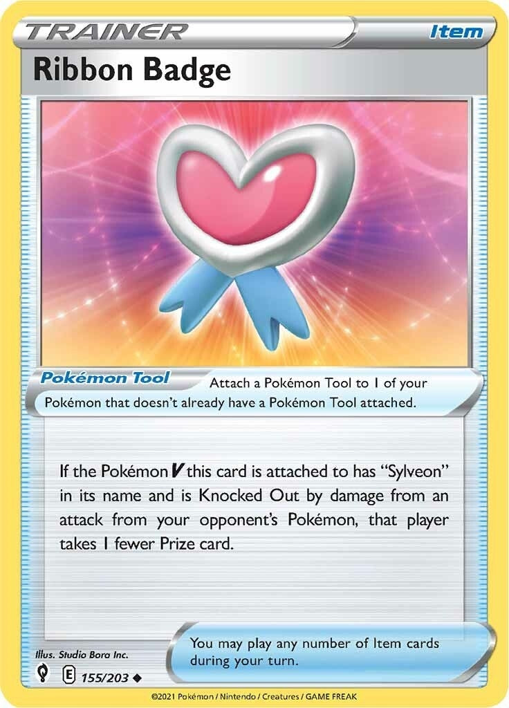 Image for Ribbon Badge (155/203) [SWSH07: Evolving Skies] - Pokemon