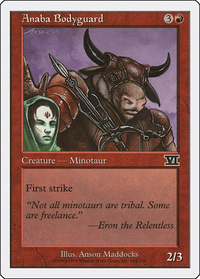 Image for Anaba Bodyguard (164) [Classic Sixth Edition] - Magic: The Gathering