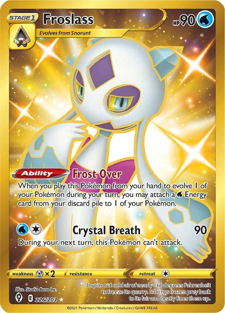Image for Froslass (Secret) (226/203) [SWSH07: Evolving Skies] - Pokemon