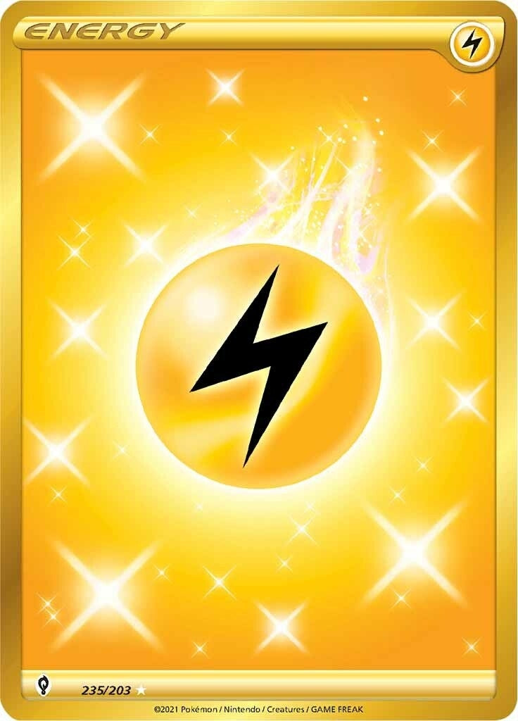 Image for Lightning Energy (Secret) (235/203) [SWSH07: Evolving Skies] - Pokemon
