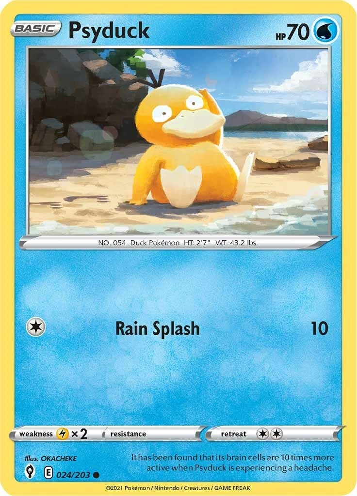 Image for Psyduck (024/203) [SWSH07: Evolving Skies] - Pokemon