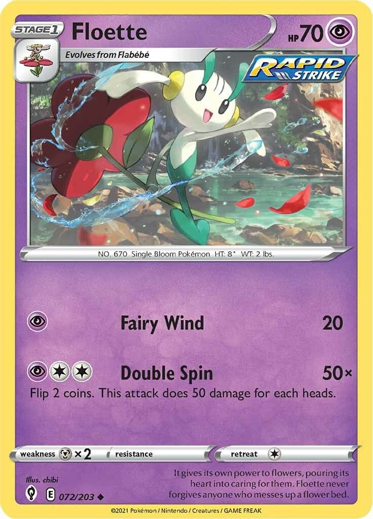 Image for Floette (072/203) [SWSH07: Evolving Skies] - Pokemon