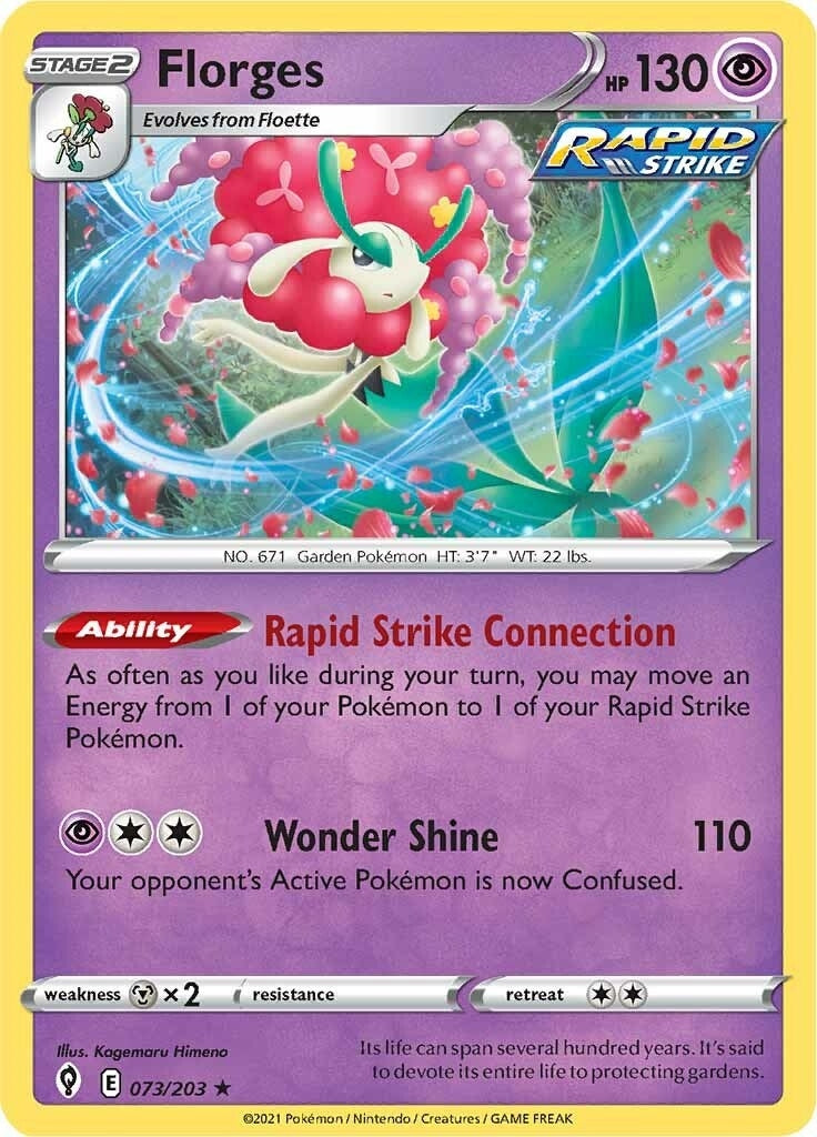 Image for Florges (073/203) [SWSH07: Evolving Skies] - Pokemon