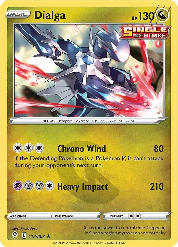 Dialga (112/203) [SWSH07: Evolving Skies]