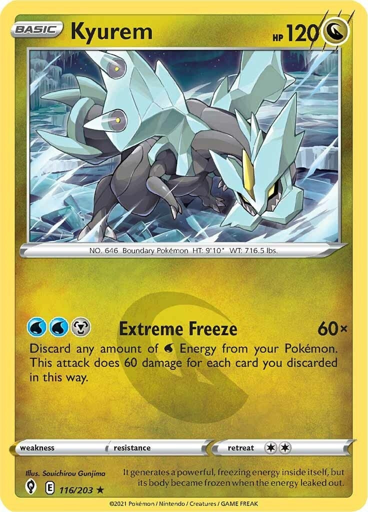 Image for Kyurem (116/203) [SWSH07: Evolving Skies] - Pokemon