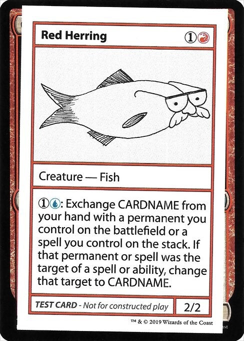 Image for Red Herring (No PW Symbol) [Mystery Booster: Convention Edition Exclusives] - Magic: The Gathering