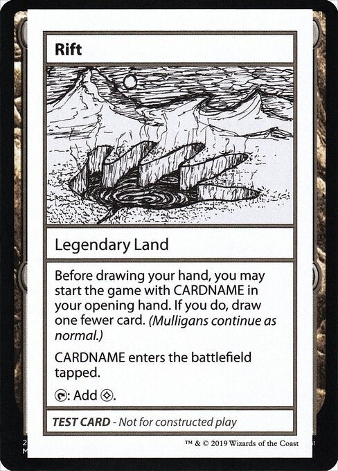 Image for Rift (No PW Symbol) [Mystery Booster: Convention Edition Exclusives] - Magic: The Gathering