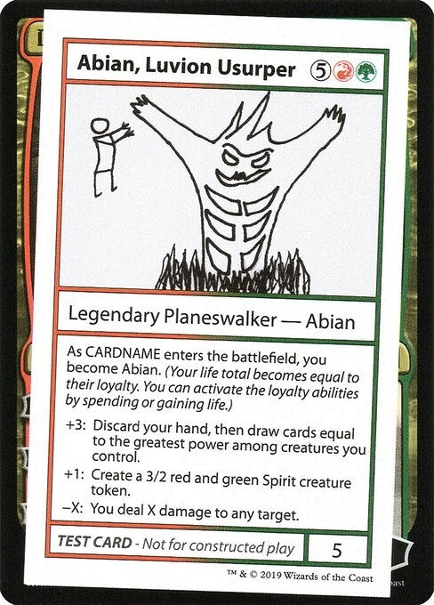 Image for Abian, Luvion Usurper (No PW Symbol) [Mystery Booster: Convention Edition Exclusives] - Magic: The Gathering