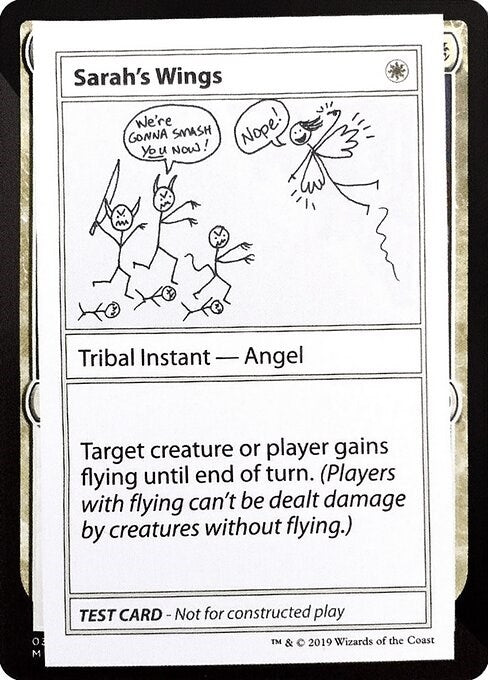 Image for Sarah's Wings (No PW Symbol) [Mystery Booster: Convention Edition Exclusives] - Magic: The Gathering