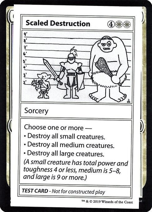 Image for Scaled Destruction (No PW Symbol) [Mystery Booster: Convention Edition Exclusives] - Magic: The Gathering