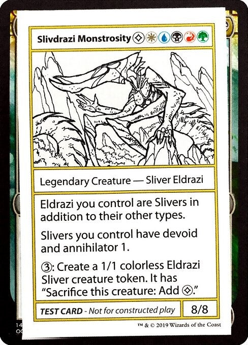 Image for Slivdrazi Monstrosity (No PW Symbol) [Mystery Booster: Convention Edition Exclusives] - Magic: The Gathering