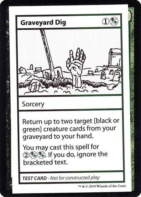 Image for Graveyard Dig (No PW Symbol) [Mystery Booster: Convention Edition Exclusives] - Magic: The Gathering