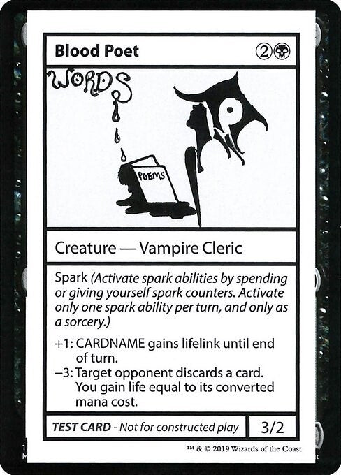 Image for Blood Poet (No PW Symbol) [Mystery Booster: Convention Edition Exclusives] - Magic: The Gathering
