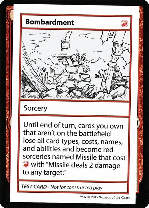 Image for Bombardment (No PW Symbol) [Mystery Booster: Convention Edition Exclusives] - Magic: The Gathering