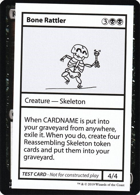 Image for Bone Rattler (No PW Symbol) [Mystery Booster: Convention Edition Exclusives] - Magic: The Gathering