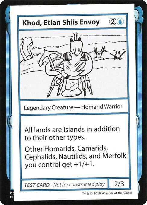 Image for Khod, Etlan Shiis Envoy (No PW Symbol) [Mystery Booster: Convention Edition Exclusives] - Magic: The Gathering