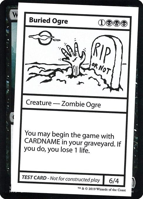 Image for Buried Ogre (No PW Symbol) [Mystery Booster: Convention Edition Exclusives] - Magic: The Gathering