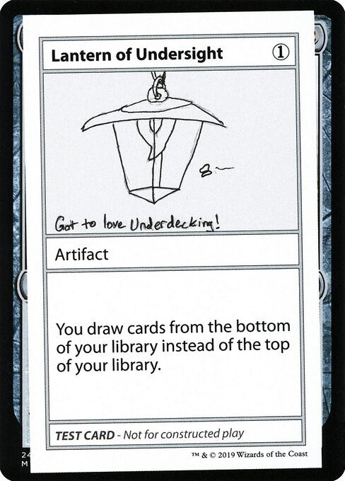 Image for Lantern of Undersight (No PW Symbol) [Mystery Booster: Convention Edition Exclusives] - Magic: The Gathering