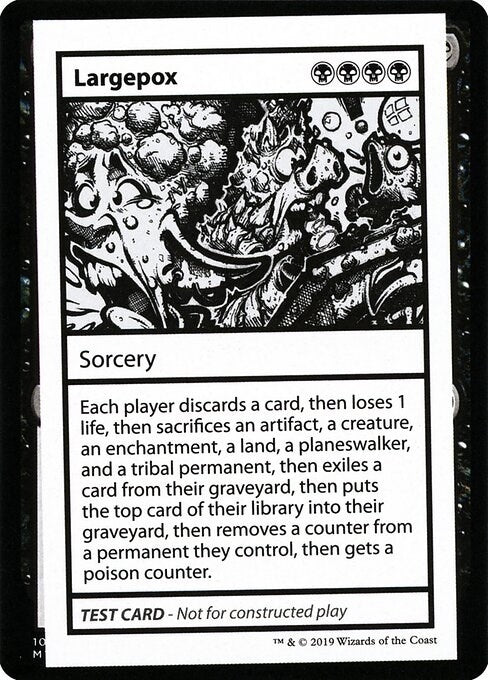 Image for Largepox (No PW Symbol) [Mystery Booster: Convention Edition Exclusives] - Magic: The Gathering