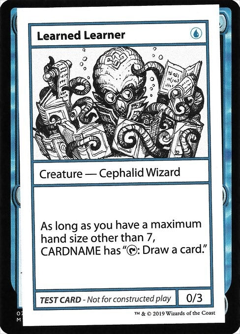 Image for Learned Learner (No PW Symbol) [Mystery Booster: Convention Edition Exclusives] - Magic: The Gathering