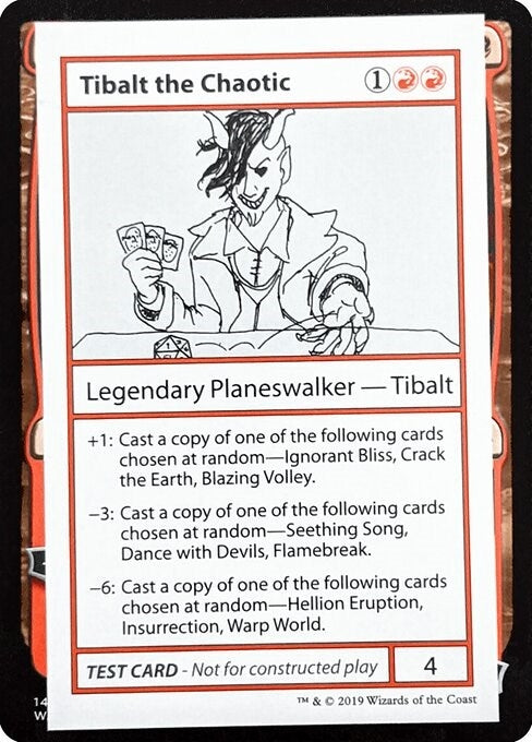 Image for Tibalt the Chaotic (No PW Symbol) [Mystery Booster: Convention Edition Exclusives] - Magic: The Gathering