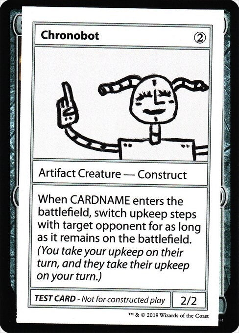 Image for Chronobot (No PW Symbol) [Mystery Booster: Convention Edition Exclusives] - Magic: The Gathering