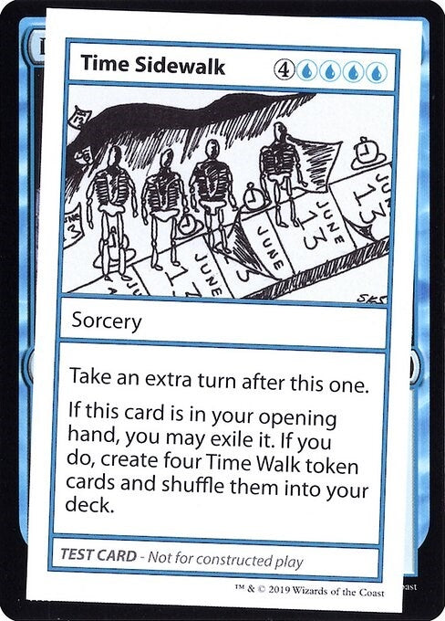 Image for Time Sidewalk (No PW Symbol) [Mystery Booster: Convention Edition Exclusives] - Magic: The Gathering