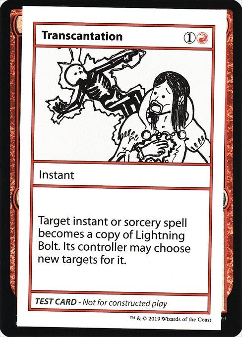Image for Transcantation (No PW Symbol) [Mystery Booster: Convention Edition Exclusives] - Magic: The Gathering