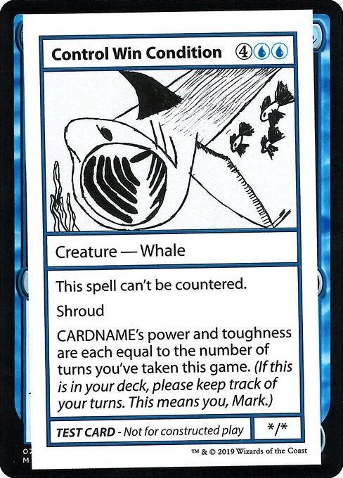 Image for Control Win Condition (No PW Symbol) [Mystery Booster: Convention Edition Exclusives] - Magic: The Gathering