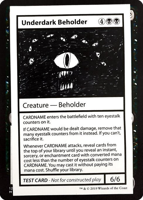Image for Underdark Beholder (No PW Symbol) [Mystery Booster: Convention Edition Exclusives] - Magic: The Gathering