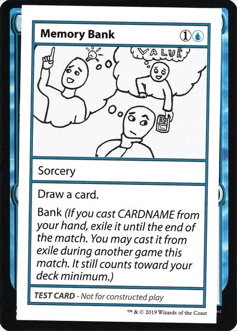 Image for Memory Bank (No PW Symbol) [Mystery Booster: Convention Edition Exclusives] - Magic: The Gathering