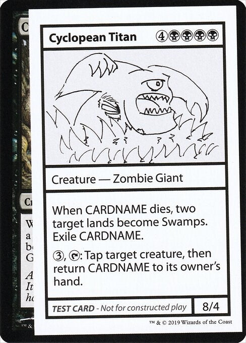 Image for Cyclopean Titan (No PW Symbol) [Mystery Booster: Convention Edition Exclusives] - Magic: The Gathering