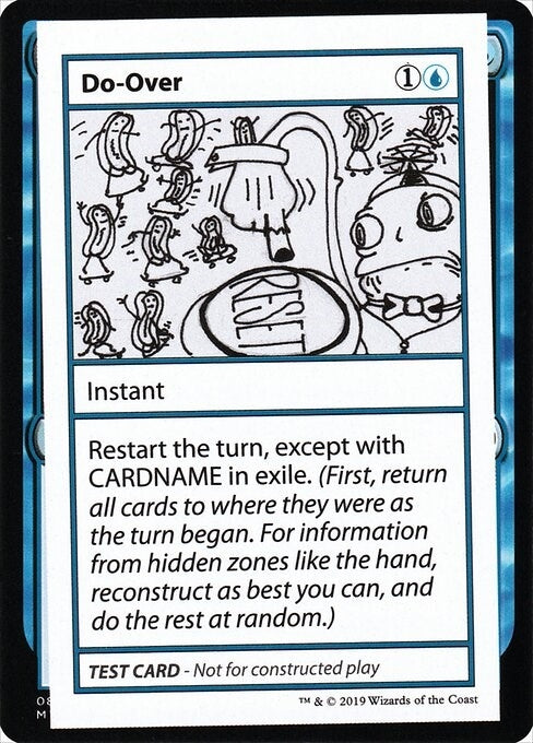 Image for Do-Over (No PW Symbol) [Mystery Booster: Convention Edition Exclusives] - Magic: The Gathering