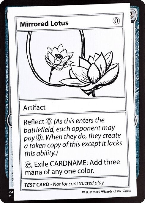 Image for Mirrored Lotus (No PW Symbol) [Mystery Booster: Convention Edition Exclusives] - Magic: The Gathering