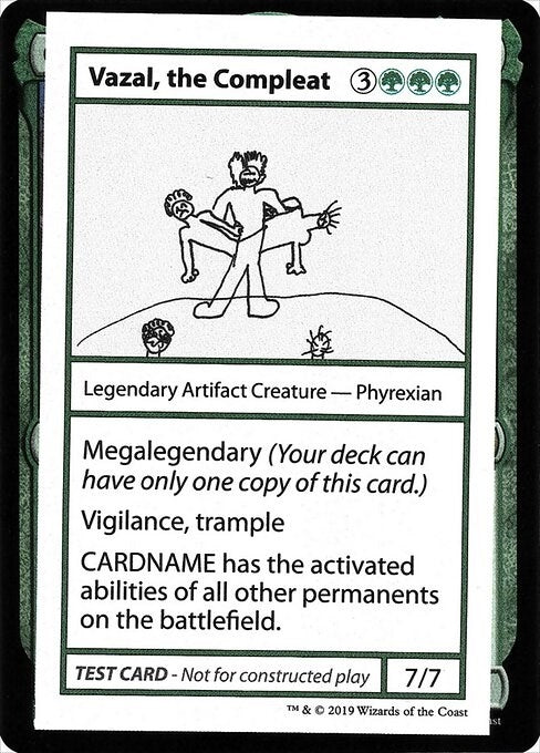 Image for Vazal, the Compleat (No PW Symbol) [Mystery Booster: Convention Edition Exclusives] - Magic: The Gathering